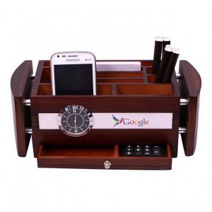 Multipurpose Penstand With Watch