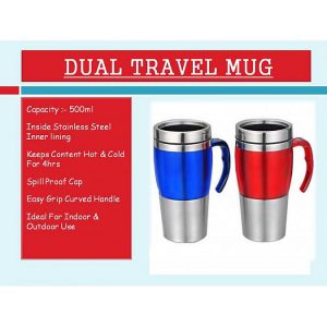 Dual Travel Mug (500 Ml)