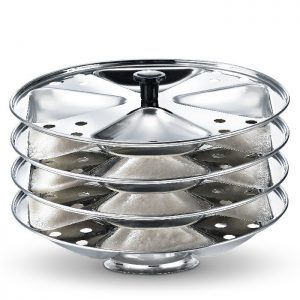 Triangle Shaped 4 Plates Idli Set.